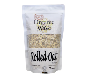 Image of Mamami Organic Wave Rolled Oat (500g) (sold per pack) MAMAMI from Supplybunny.com