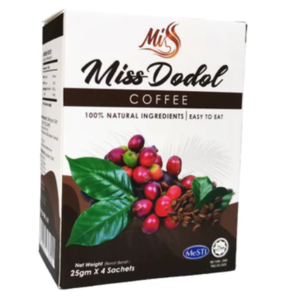 Image of Coffee Dodol (25g x4) (sold per pack) MAMAMI from Supplybunny.com