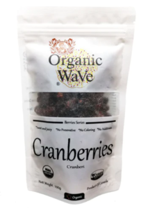 Image of Mamami Organic Wave Cranberry (100g) (sold per pack) MAMAMI from Supplybunny.com
