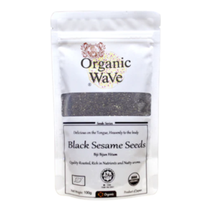 Image of Mamami Organic Wave Black Sesame Seed (100g) (sold per pack) MAMAMI from Supplybunny.com