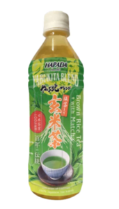 Image of Harada BROWN RICE TEA WITH MATCHA 500ml (sold per pack) MAMAMI from Supplybunny.com