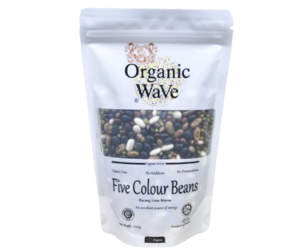 Image of Mamami Organic Wave 5 Color Bean (500g) (sold per pack) from Supplybunny.com