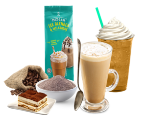 Image of Tiramisu Ice Blended/Milkshake Powder 1kg/pack (Sold per Pack) from Supplybunny.com