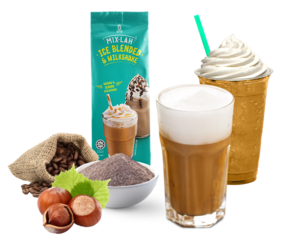 Image of Hazelnut Coffee Ice Blended/Milkshake Powder 1kg/pack (Sold per Pack) from Supplybunny.com