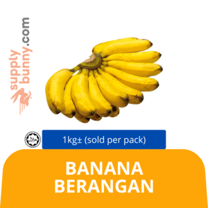 Image of Banana Berangan 1kg± (sold per pack) from Supplybunny.com