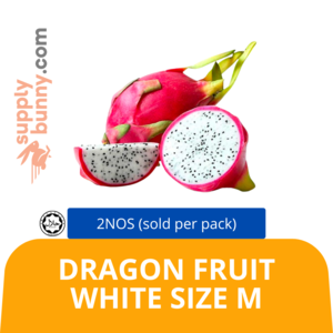 Image of Dragon Fruit White Size M 2nos (sold per pack) from Supplybunny.com