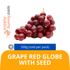 Image of Grape Red Globe With Seed 500g (sold per pack) from Supplybunny.com