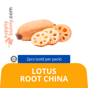 Image of Lotus Root China 2pcs (sold per pack) from Supplybunny.com