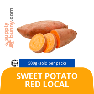 Image of Sweet Potato Red Local 500g (sold per pack) from Supplybunny.com