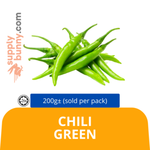 Image of Chili Green 200g± (sold per pack) from Supplybunny.com