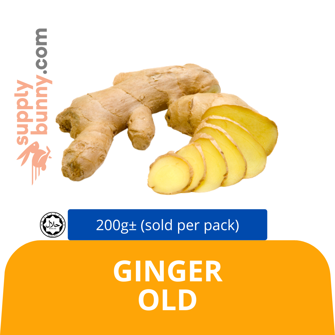 Ginger Old 200g+ (sold per pack) Nature Farm — HORECA Suppliers