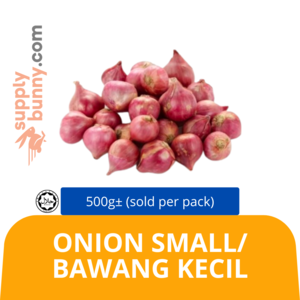 Image of Onion Small/Bawang Kecil 500g± (sold per pack) from Supplybunny.com