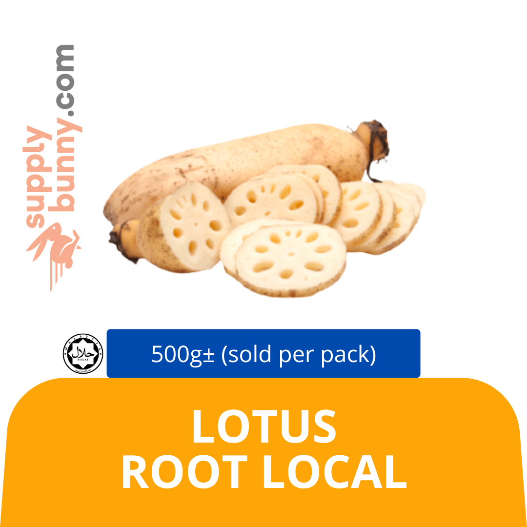 Lotus Root Local 500g± (sold per pack) — HORECA Suppliers Supplybunny