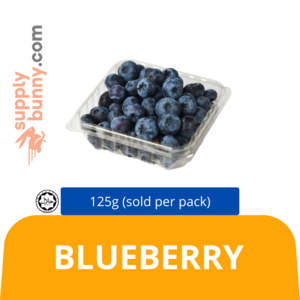 Image of Blueberry 125g (sold per pack) from Supplybunny.com