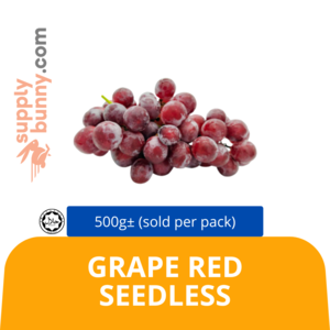 Image of Grape Red Seedless 500g± (sold per pack) from Supplybunny.com
