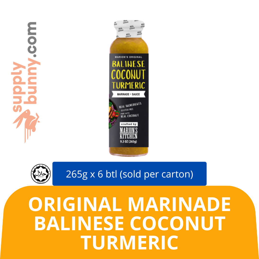 Original Marinade Balinese Coconut Turmeric (265g x 6 btl) (sold per