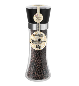 Image of Mamami Organic Wave Black Kampot Pepper (80g) (sold per pack) MAMAMI from Supplybunny.com