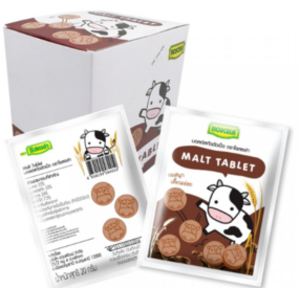 Image of Roscela Malt Tablet - Chocolate (18g) (sold per pack) MAMAMI from Supplybunny.com