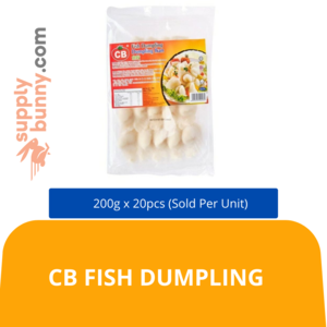 Image of CB Fish Dumpling (200g x 20pcs) (sold per pack) from Supplybunny.com