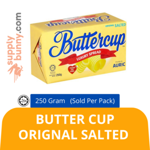 Image of Butter Cup Orignal Salted 250g (sold per pack) from Supplybunny.com