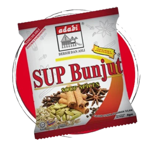 Image of Adabi Sup Bunjut 8g (sold per pack) from Supplybunny.com