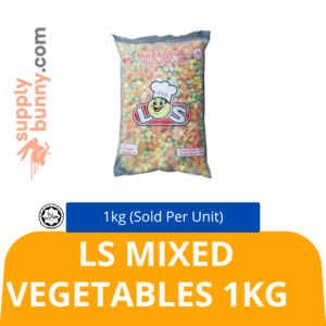Image of LS Mixed Vegetables 1kg (sold per pack) from Supplybunny.com
