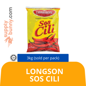 Image of Longson Sos Cili 3kg (sold per pack) from Supplybunny.com