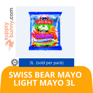 Image of Swiss Bear Mayo Light Mayo 3L (sold per pack) from Supplybunny.com