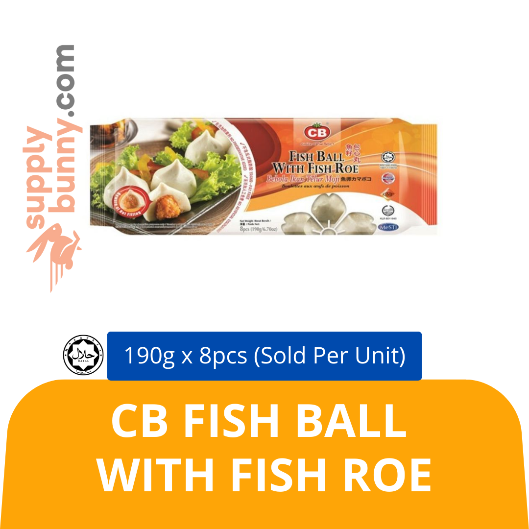 CB Fish Ball With Fish Roe (190g x 8pcs) (sold per pack) — HORECA ...