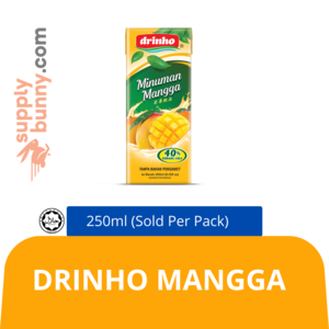 Image of Drinho Mangga 250ml (sold per pack) from Supplybunny.com