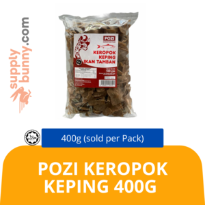 Image of Pozi Keropok Keping 400g (sold per pack) from Supplybunny.com