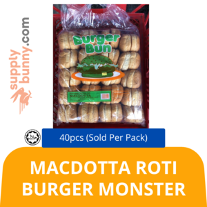 Image of Macdotta Roti Burger Monster (sold per pack) from Supplybunny.com