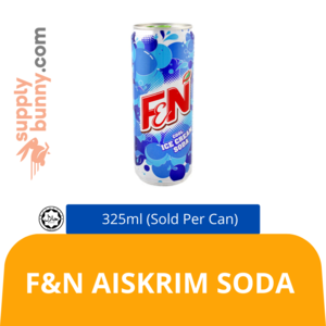 Image of F&N Aiskrim Soda 325ml (sold per can) from Supplybunny.com