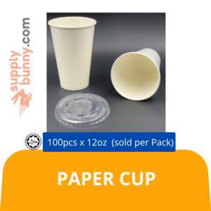 Image of Paper Cup (100pcs x 12oz) (sold per unit) from Supplybunny.com