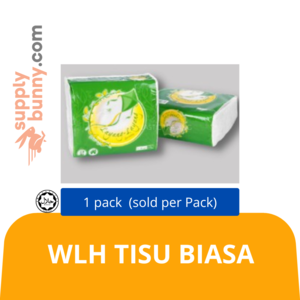 Image of WLH Tisu Biasa (sold per pack) from Supplybunny.com