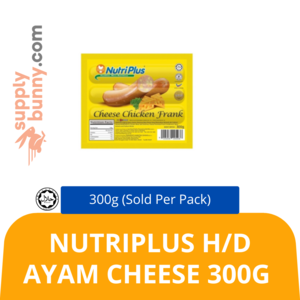 Image of Nutriplus H/D Ayam Cheese 300g (sold per pack) from Supplybunny.com