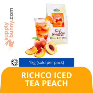 Image of RichCo Iced Tea Peach 1kg (sold per pack) from Supplybunny.com