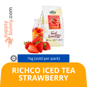 Image of RichCo Iced Tea Strawberry 1kg (sold per pack) RichCo from Supplybunny.com