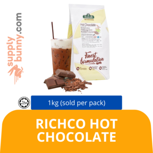 Image of RichCo Hot Chocolate 1kg (sold per pack) RichCo from Supplybunny.com