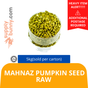 Image of Mahnaz Pumpkin Seed Raw 5kg (sold per carton) from Supplybunny.com