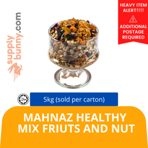 Image of Mahnaz Healthy Mix Friuts And Nut 5kg (sold per carton) from Supplybunny.com