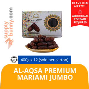 Image of Al-Aqsa Premium Mariami Jumbo 400g (sold per carton) from Supplybunny.com