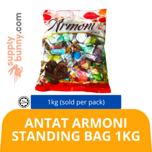 Image of Antat Armoni Standing Bag 1kg (sold per carton) from Supplybunny.com