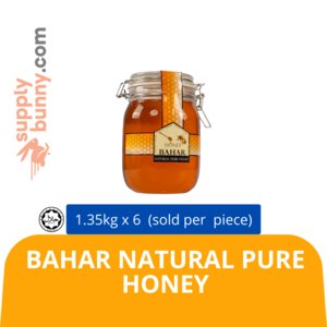 Image of Bahar Natural Pure Honey 1350g (sold per carton) from Supplybunny.com