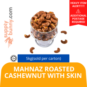 Image of Mahnaz Roasted Cashewnut With  Skin 5kg (sold per carton) from Supplybunny.com