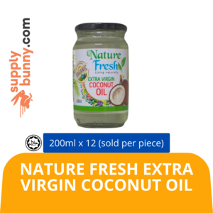 Image of Nature Fresh Extra Virgin Coconut Oil 200ml (sold per carton) from Supplybunny.com