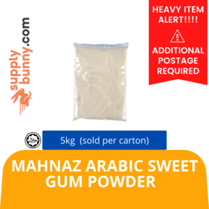 Image of Mahnaz Arabic Sweet Gum Powder 5kg (sold per carton) from Supplybunny.com