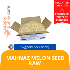 Image of Mahnaz Melon Seed Raw 5kg (sold per carton) from Supplybunny.com