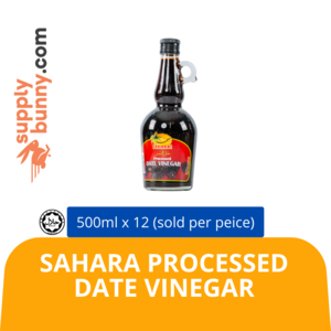Image of Sahara Processed Date Vinegar 500ml B1008 (sold per carton) from Supplybunny.com