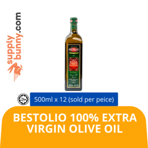 Image of Bestolio 100% Extra Virgin Olive Oil 500ml (12 bottles per carton) from Supplybunny.com